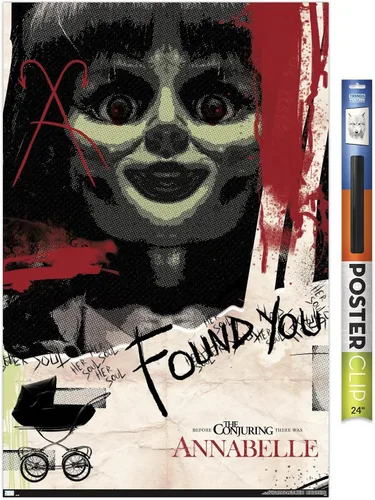 Vista 12 de Trends International Annabelle - Póster de pared, 34 pulgadas de largo x 22.4 pulgadas, versión premium sin marco