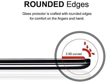 Vista 3 de Supershieldz Protector de pantalla de vidrio templado diseñado para LG Phoenix 4, antiarañazos, sin burbujas