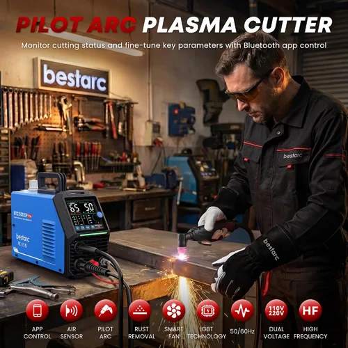 Vista 4 de Cortadora de plasma, Pilot Arc BTC500 Pro, 50A IGBT 110V/220V