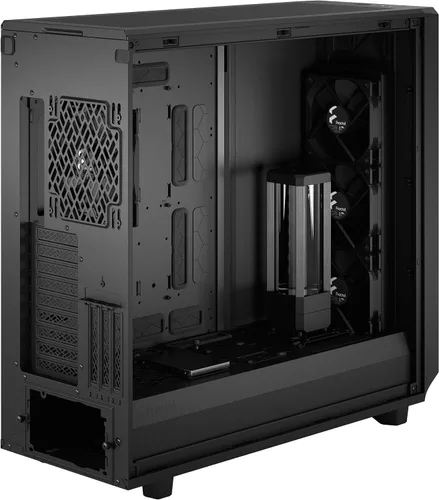 Vista 10 de Fractal Design Meshify 2 XL Negro ATX Flexible Oscuro Tintado Vidrio Templado Ventana Full Tower Computadora