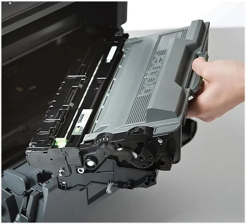 Vista 5 de Impresora láser multifunción MFCL5700DW con impresión a doble cara y red inalámbrica, para uso comercial, de Brother