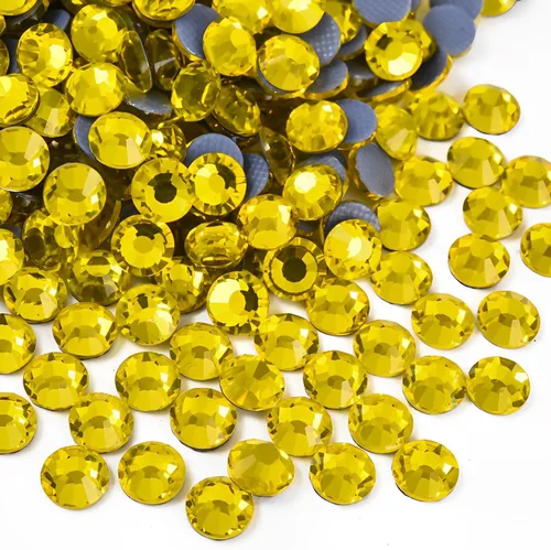 Vista 9 de Hot Fix - Diamantes de imitación de cristal con parte trasera plana, gemas de diamantes de imitación de 0.079 pulgadas (6ss 2880 piezas, amatista)