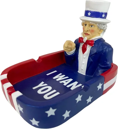 Cenicero de fantasía para fumadores, cigarrillos, decoración de escritorio, estatua de jardín, regalo para exteriores, césped, patio, regalo para el