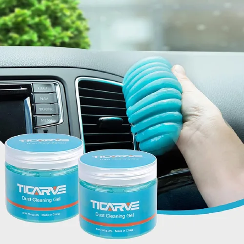 Vista 14 de TICARVE Paquete de 2 gel de limpieza para masilla de coche, limpiador de ventilación de automóvil, herramientas automáticas, limpiador