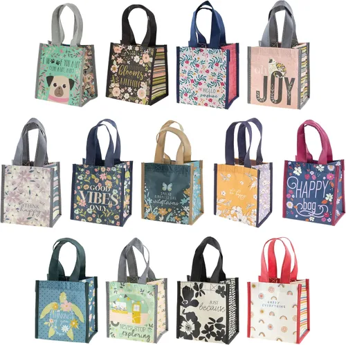 Vista 6 de Karma Regalos, bolsa de regalo pequeña reciclada mariposa