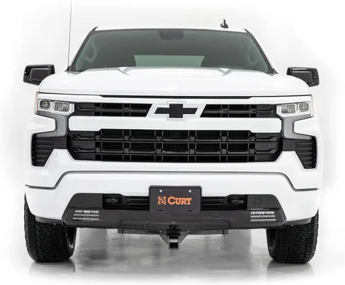 Vista 4 de CURT 31092 Enganche de Receptor Delantero de 2 Pulgadas, Compatible con Select Chevrolet Silverado, GMC Sierra 1500