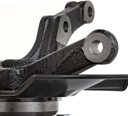 Vista 9 de AutoShack - Conjunto de nudillos de dirección delantera y cojinete de rueda de repuesto izquierdo para Honda Civic 1-PC 2006-2011