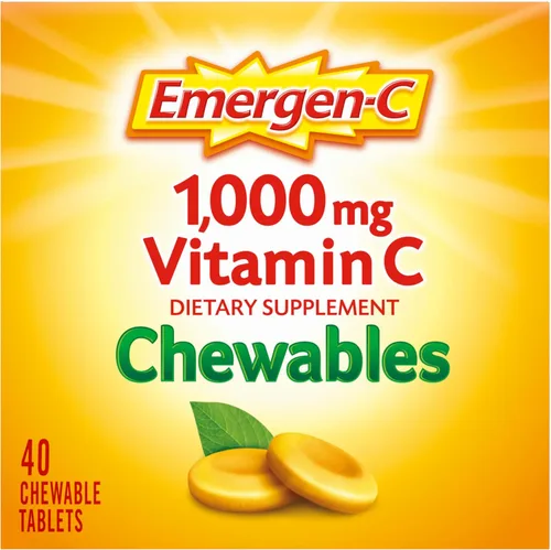 Vista 11 de Suplemento dietético masticable Emergen-C Suplemento dietético masticable, tableta con vitamina C y vitamina B6, 1, 1
