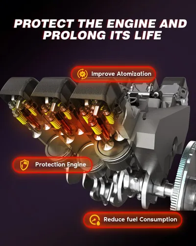 Vista 2 de Inyectores de combustible compatibles con Chevy Traverse 2009-2011, Camaro 2010-2011, para GMC Acadia 2009-2011, Buick Enclave 2009-2011, LaCrosse