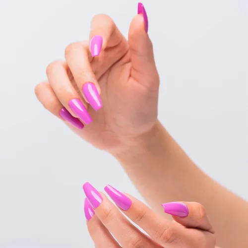 Vista 2 de Gelish Kit de inicio de introducción Soft Gel - Puntas de presión de cobertura completa, lámpara de uñas LED, larga duración, aplicación rápida, sin