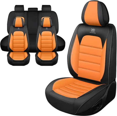Vista 25 de Fundas de asiento de automóvil para RAM 1500 Classic 2019-2023, funda de asiento de piel sintética impermeable, suave, transpirable, con bolsillos