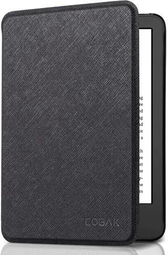 CoBak Funda para Todos los Kindle Nuevos de 6 Pulgadas 2024 y 2022 (11ª Generación) - Cubierta Inteligente de Cuero PU, Suspensión y Activación