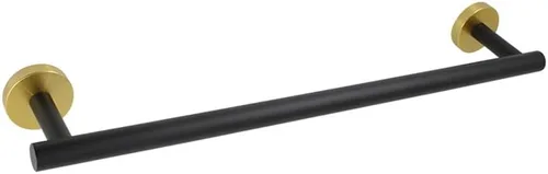 Vista 18 de Toallero de mano negro mate de 9 pulgadas SUS 304 de acero inoxidable para montaje en pared de baño
