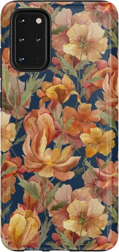 Vista 214 de Casely Funda para Galaxy S9 Postura de cadáver Yoga de esqueleto Diseño protector delgado esencial de doble capa