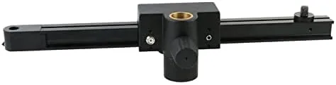Vista 3 de Soporte universal de abrazadera de brazo ajustable para dirección y brazo de microscopio de 2.992 in para microscopio estéreo trinocular