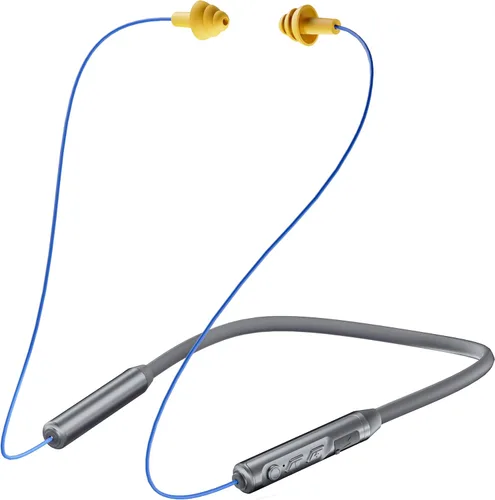 Vista 9 de MIPEACE Auriculares Bluetooth Tapones para los Oídos, Auriculares Inalámbricos con Banda para el Cuello Tapones-29db Reducción de Ruido Aislantes