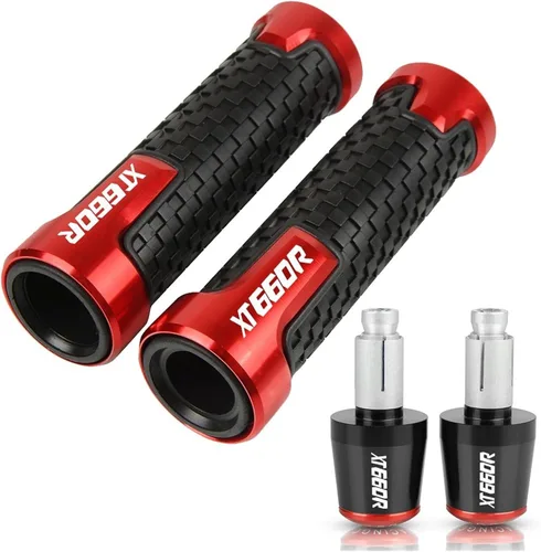 Vista 4 de Empuñaduras de manillar de motocicleta, accesorios de motocicleta, agarres de manillar, extremos de manillar, tapón de extremo para Yamaha XT660E 17