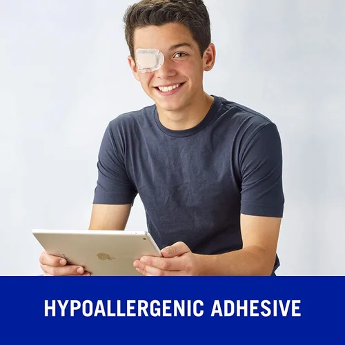 Vista 4 de Nexcare Opticlude - Parches ortopédicos para los ojos, 20 unidades (paquete de 3)