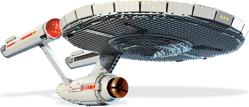 Vista 3 de Set de construcción de colección Star Trek U.S.S. Enterprise NCC-1701 Mega Bloks