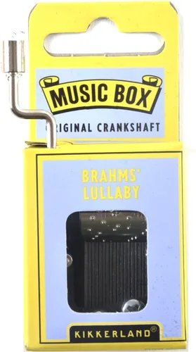 Vista 14 de Caja de música a manivela Happy Birthday, Kikkerland