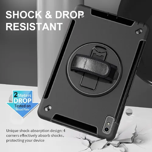 Vista 5 de Junfire Funda protectora para Lenovo Tab P11 2ª generación de 11.5 pulgadas 2023, Funda resistente a golpes Lenovo P11 Gen2 TB350FU/TB350XU