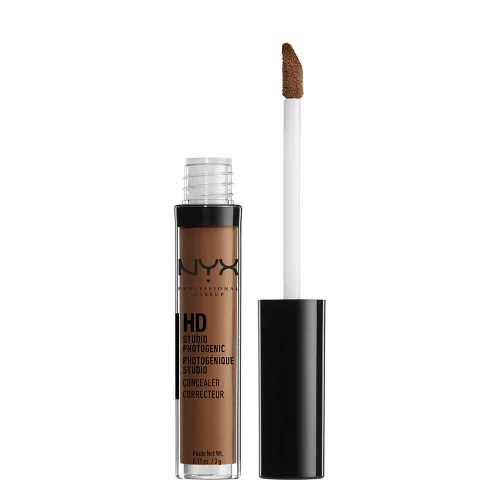 Vista 10 de NYX PROFESSIONAL MAKEUP Can't Stop Won't Stop - Corrector de contorno, cobertura completa las 24 horas, acabado mate, beige suave