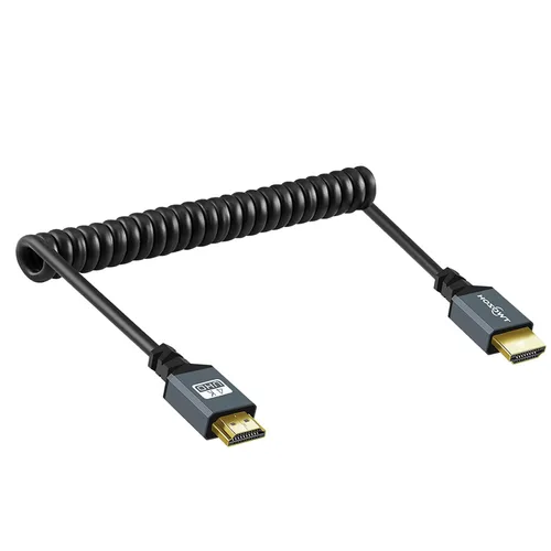 Vista 12 de Twozoh Cable HDMI a HDMI ultrafino de 1 pie, cable HDMI 2.0 hiperdelgado, cable HDMI extremadamente flexible compatible con 3D/4K @60Hz, 2160P, 1080P