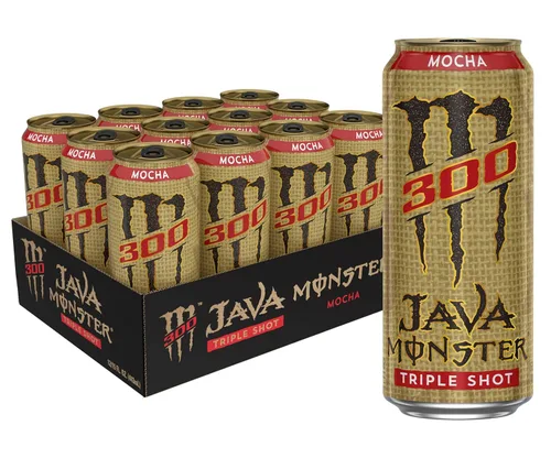 Vista 10 de Java Monster - Crema irlandesa, café + bebida energética, 15 onzas (paquete de 12) Paquete de 12