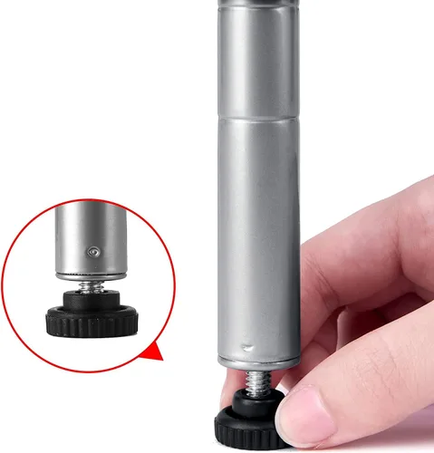 Vista 6 de Estantería organizadora clásica de 5 niveles, estantería de cocina, color gris plateado