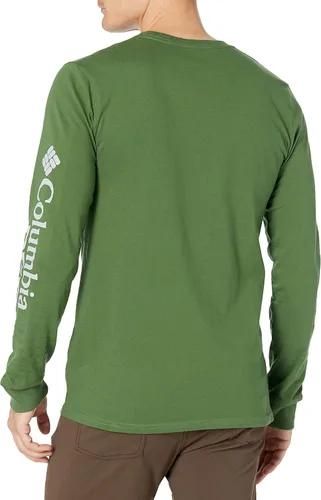 Vista 2 de Columbia Camiseta de manga larga para hombre, al aire libre, pesca, camping, senderismo