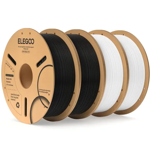 Vista 28 de ELEGOO Filamento PLA 1.75mm Marrón 1KG, filamento para impresora 3D con precisión dimensional +/- 0.02mm, carrete de cartón de 1kg (2.2lbs)