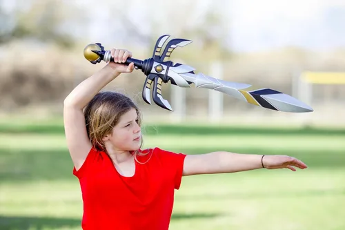 Vista 7 de Formidable Toys - Espadas de espuma de 32 pulgadas para niños, diferentes diseños para mezclar y combinar, espadas de juguetes