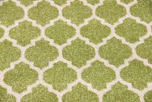 Vista 779 de Unique Loom Trellis Collection - Alfombra de área de Filadelfia, rectangular de 2 pies 2 pulgadas x 3 pies, color morado y marfil