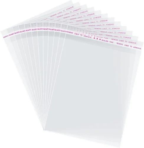 Vista 17 de Bolsas de celofán autosellantes autoadhesivas, bolsas de celofán resellables transparentes de 2 x 3 pulgadas, 200 unidades (tamaño mini)