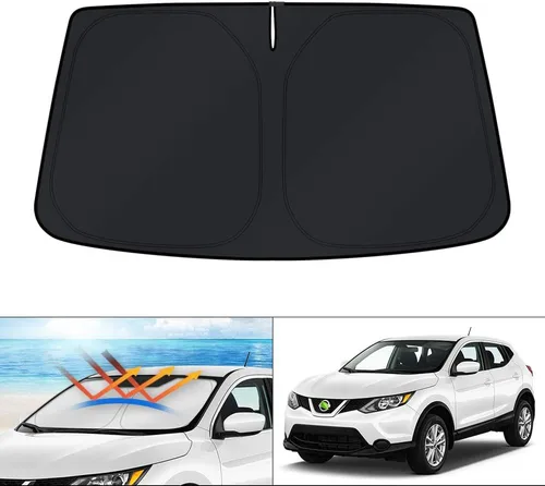 Vista 224 de KUST Parasol para parabrisas para Chevy Malibu 2013 2014 2015 accesorios de ventana cubierta solar plegable bloquea los rayos UV mantener el coche
