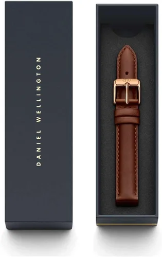 Vista 2 de Daniel Wellington Correa de reloj de cuero italiano Petite St Mawes
