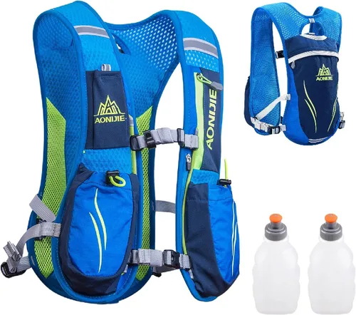 Vista 11 de JEELAD Running Hydration Vest Trail Backpack for Women and Men Jogging Trail Race Marathon Cycling Hiking