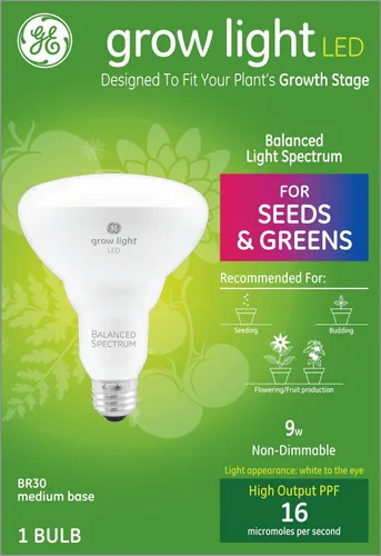 Vista 2 de GE Grow Light Advanced Red BR30 (paquete de 1)