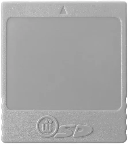 Vista 5 de VANJUNN Adaptador de tarjeta de memoria flash SD, lector de tarjetas convertidor para Nintendo Wii GC, accesorios de consola