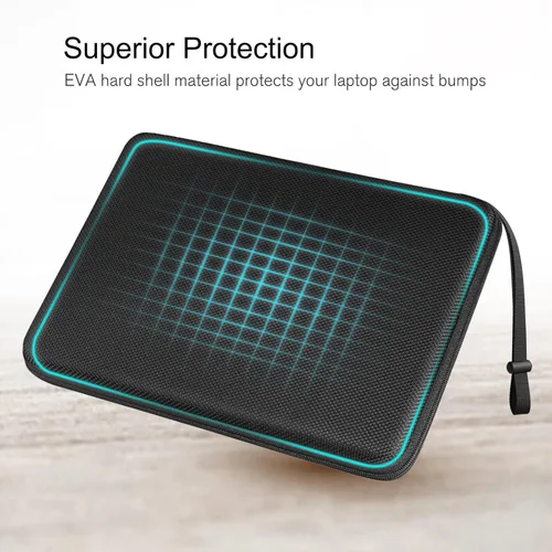 Vista 3 de FINPAC Funda rígida para tableta de 11 pulgadas iPad 11th 10th / Air M4 2026 M3 2025 M2 2024 / Pro M4 2024 / Pro 4th/3rd, iPad Air 5/4 de 10.9 Negro