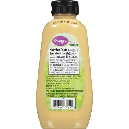 Vista 5 de 8 onzas de mostaza orgánica Dijon - De Great Value