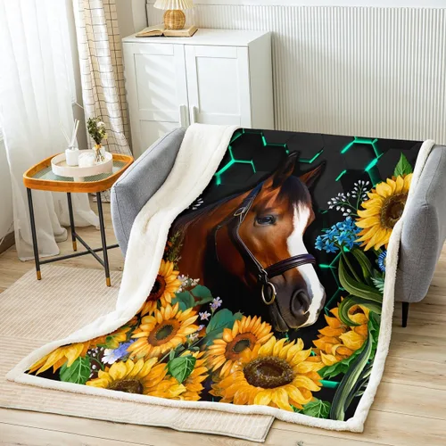 Vista 17 de Manfei Astronaut Throw Blanket Galaxy Planet Airship Bed Blanket for Kids Boy Girls Room Decor, Outer Space Theme Blanket for Couch Sofa, Soft and