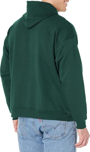 Vista 2 de Hanes Sudadera con capucha Ecosmart para hombre, sudadera de forro polar de peso medio, sudadera con capucha para hombre
