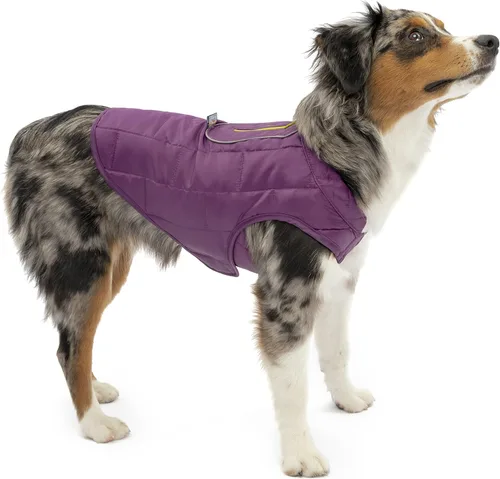 Vista 22 de Kurgo Loft - Chaqueta reversible para perros - Abrigo acogedor para aventuras al aire libre - Resistente al agua - Ajuste atlético - Tela lavable a