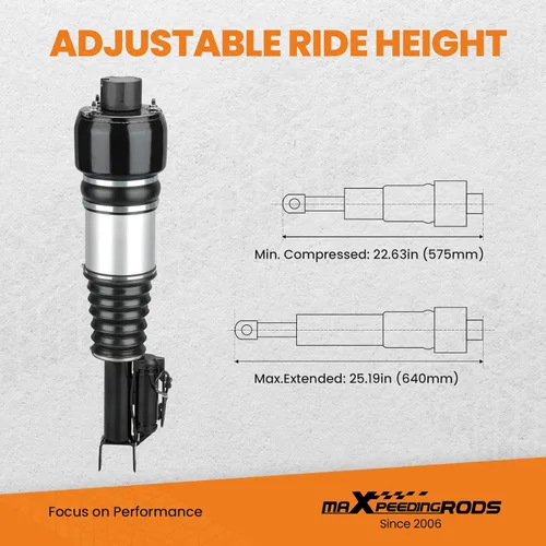 Vista 4 de maXpeedingrods 2113206113 Puntal Amortiguador de Suspensión Neumática Delantero Izquierdo para Mercedes-Benz E320 E350 E500 E550 CLS500 CLS550