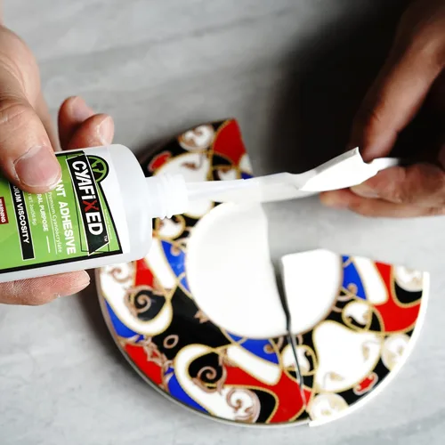 Vista 5 de Kit de Superpegamento, Pegamento CA de 6 oz (Grueso, Medio-Grueso, Medio, Delgado) con Tapas Anti-Obstrucción y Micropuntas, Adhesivo