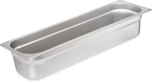 Vista 9 de Carlisle FoodService Products Durapan - Sartén larga de vapor para catering, hoteles y restaurantes, acero inoxidable, 1/2 tamaño 2.5 pulgadas