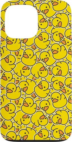 Vista 24 de Cute Yellow Rubber Duckie Duck Lover Pattern Case Case for iPhone 17