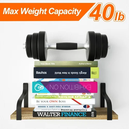 Vista 8 de Love-KANKEI Paquete de estantes flotantes (contiene 2 artículos)