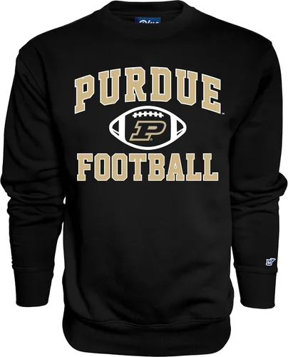 Vista 22 de Blue 84 NCAA sudadera de cuello redondo para hombre, color del equipo de fútbol